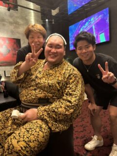 協力会社様とのご縁で伊勢ヶ濱部屋の会へ参加させていただきました